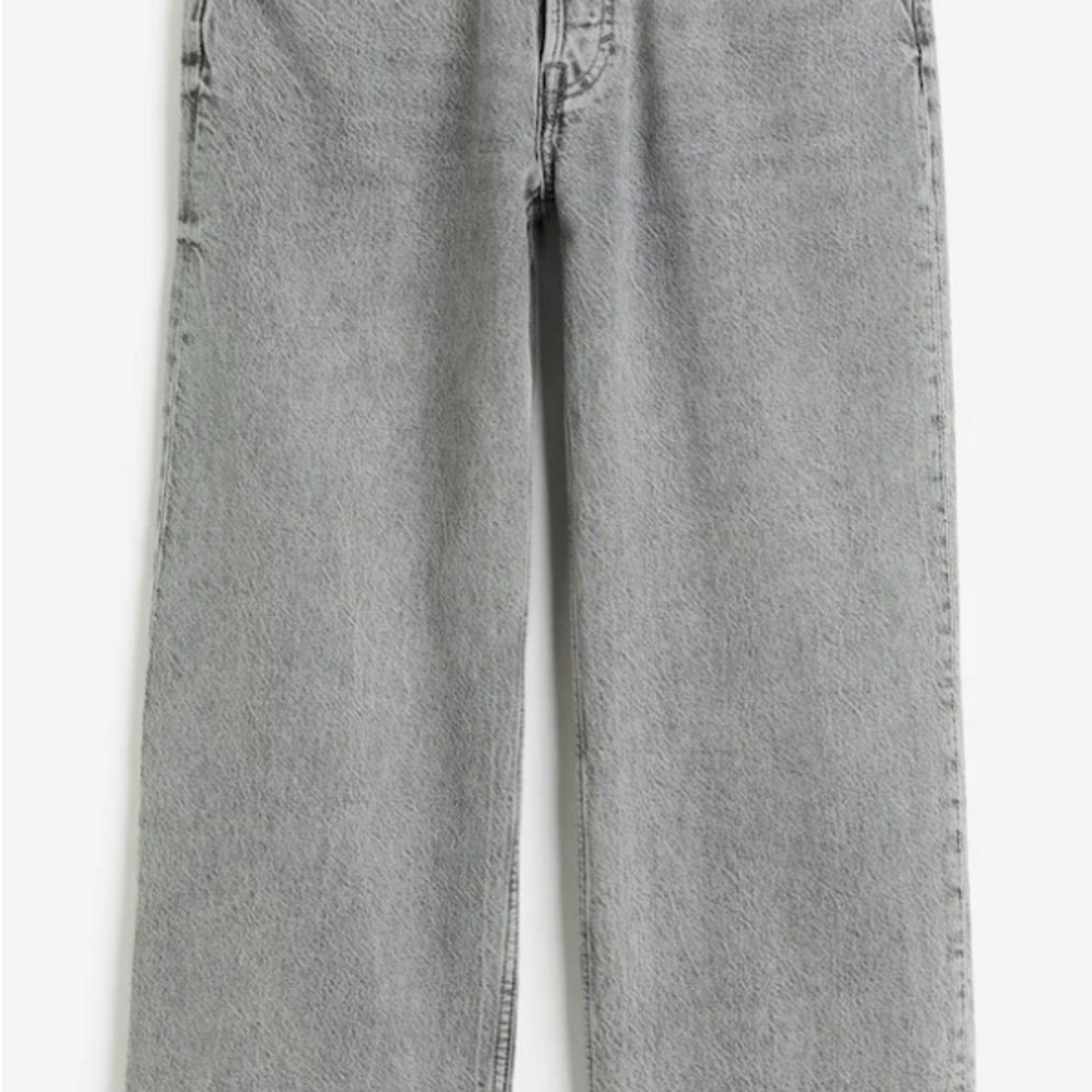 H&M Light Gray Denim Pants